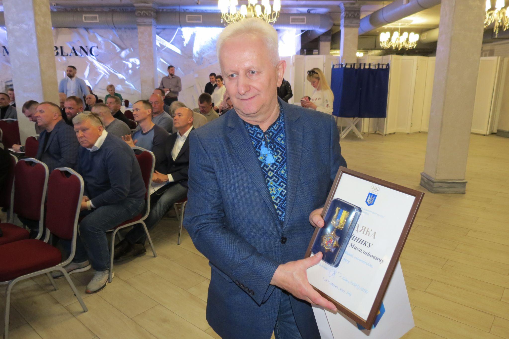 Новини Вінниці - фото з Сергій Борзов очолив відділення НОК України. На вибори завітав навіть міністр спорту