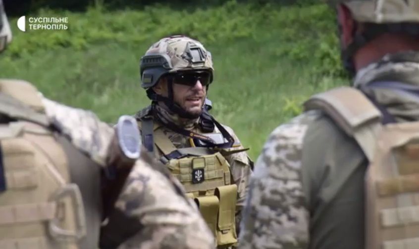 Новини Тернополя - фото з «Ми мусимо відстояти своє», – командир роти 105 бригади ТрО Євген Шамрай