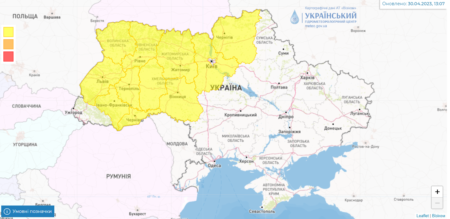 Новини Хмельницького - фото з Заморозки, тепло та дощ: прогноз погоди на 1-7 травня по Хмельниччині