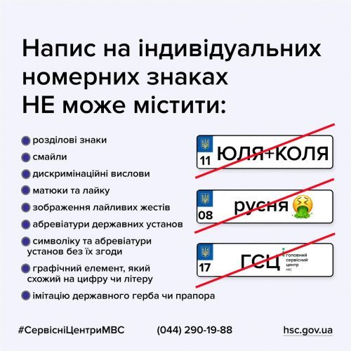 Новини Тернополя - фото з Літери Z і V на номерних знаках тепер заборонені в Україні. Чи правильно?