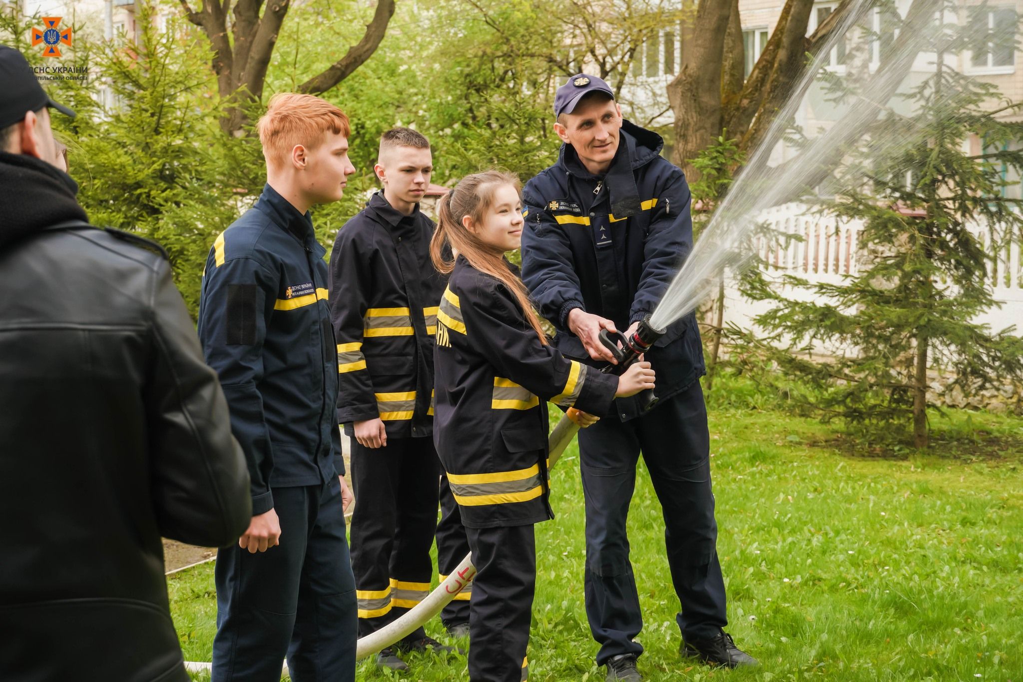 Новини Тернополя - фото з За лаштунками: як знімали відеоролик про юних пожежників-рятувальників з Тернополя