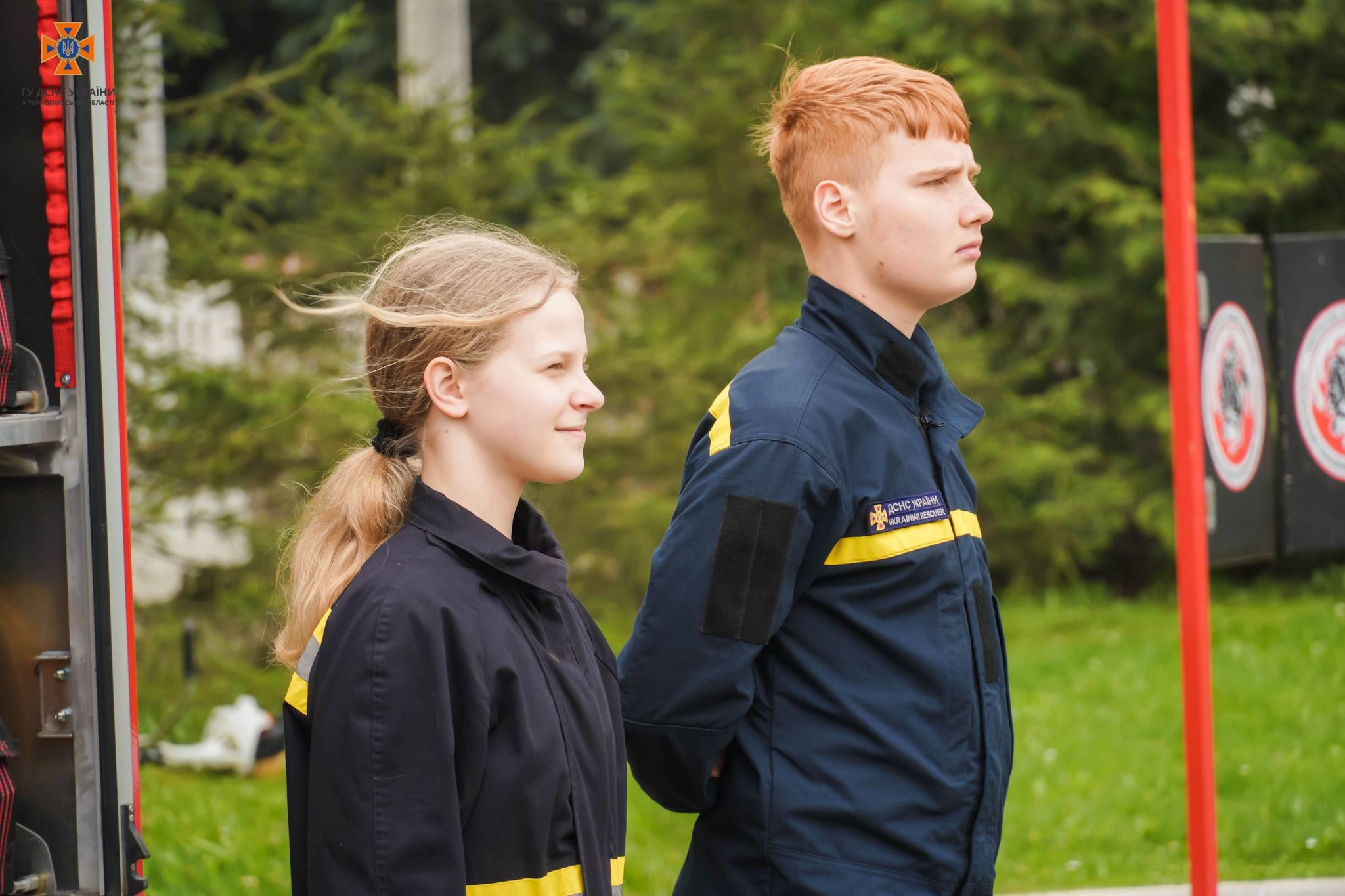 Новини Тернополя - фото з За лаштунками: як знімали відеоролик про юних пожежників-рятувальників з Тернополя