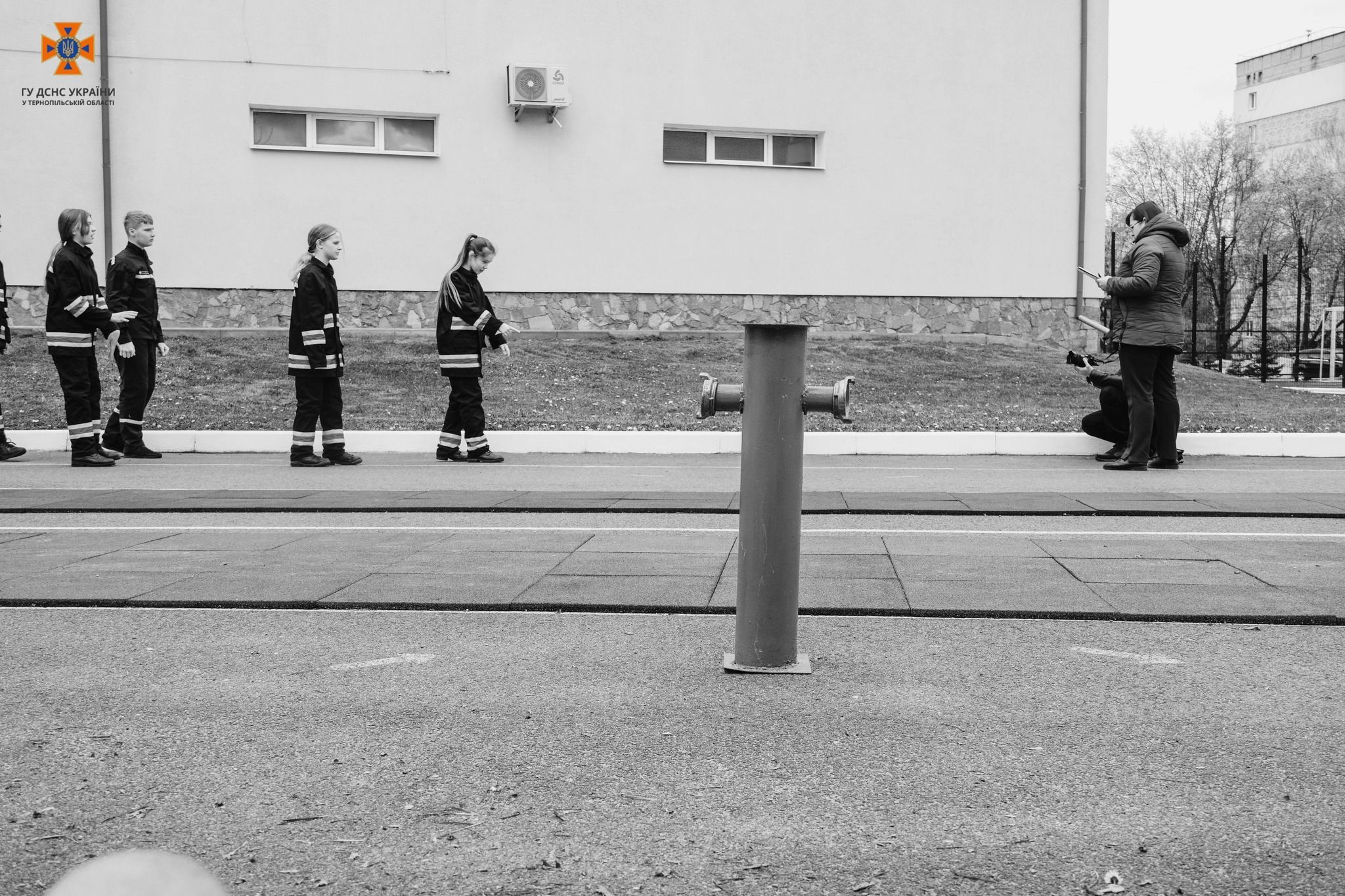 Новини Тернополя - фото з За лаштунками: як знімали відеоролик про юних пожежників-рятувальників з Тернополя