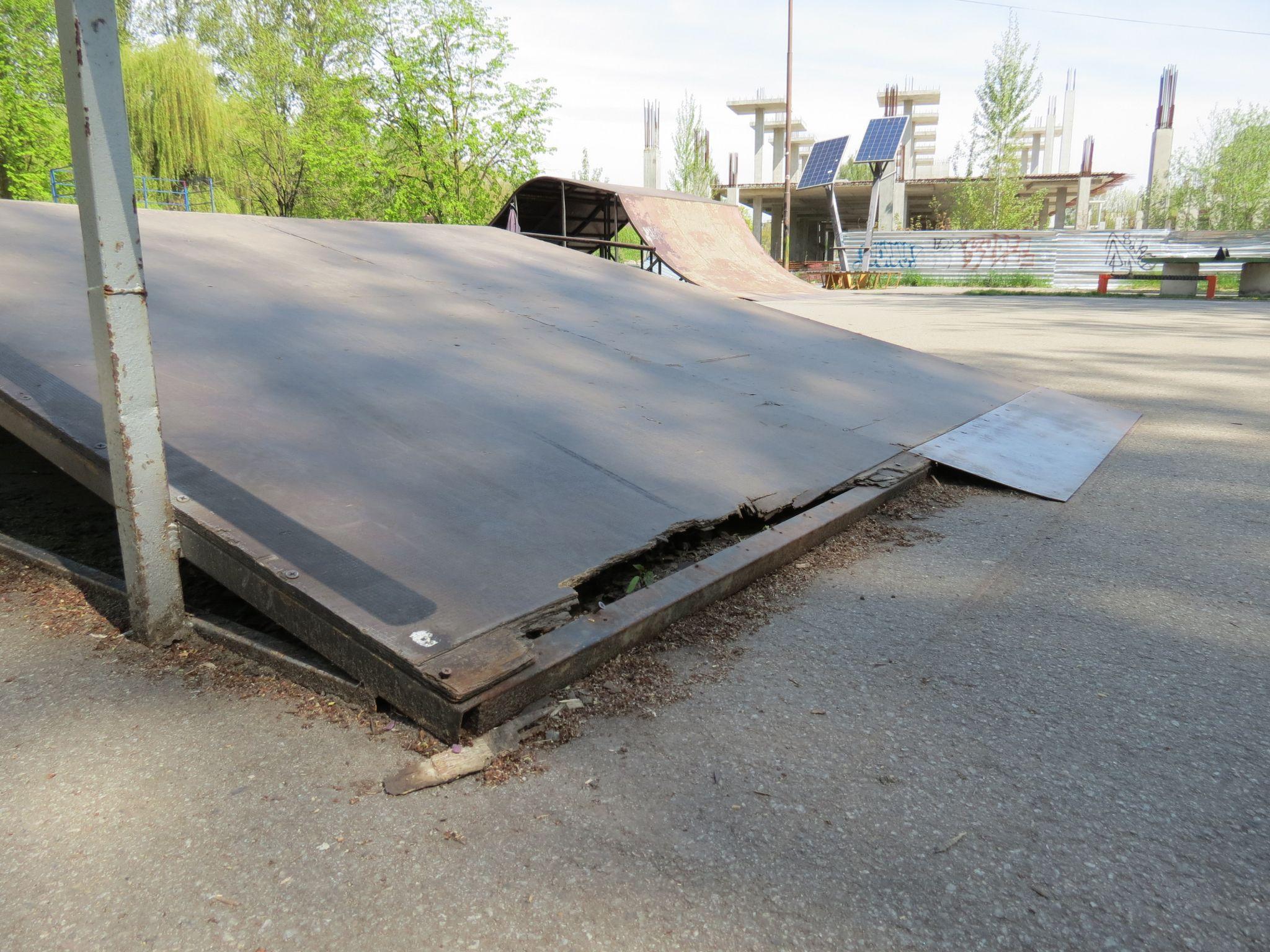 Новини Тернополя - фото з Скейт-парк у «Сопільче» ремонтують: що мають зробити та скільки заплатило місто