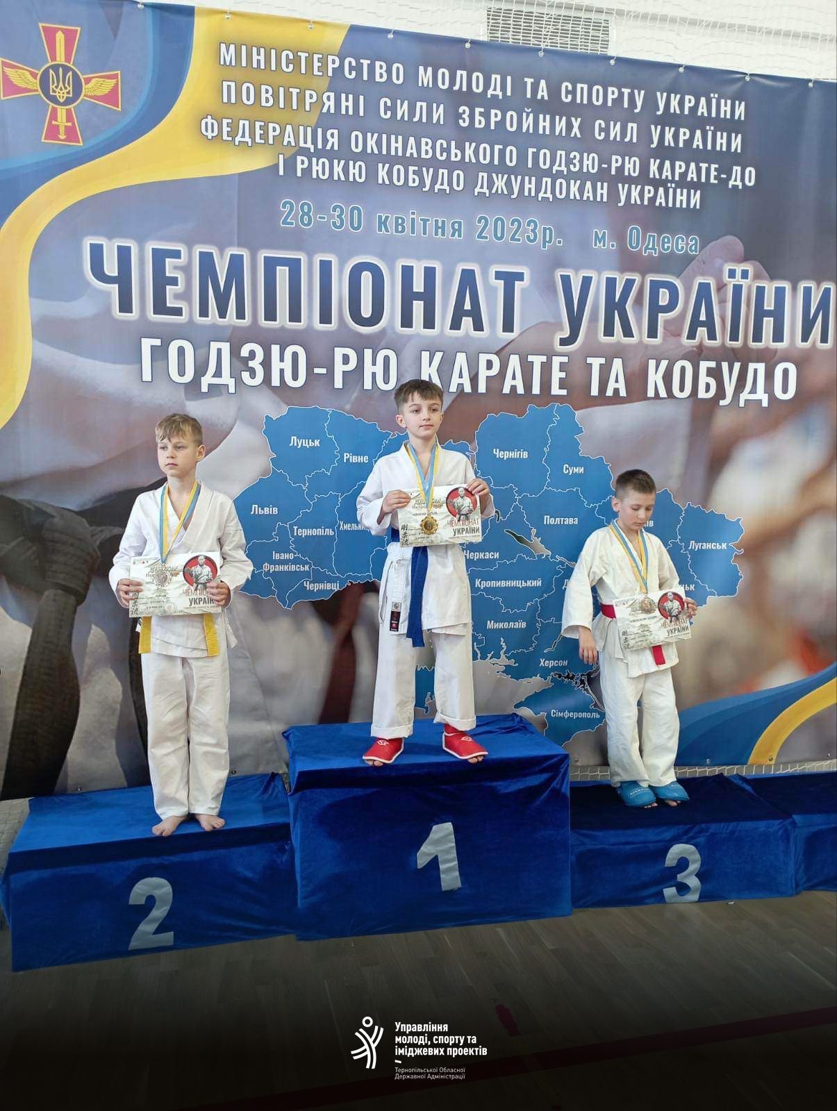 Новини Тернополя - фото з Тернопільські каратисти стали призерами Чемпіонату України з годзю-рю карате та кобудо