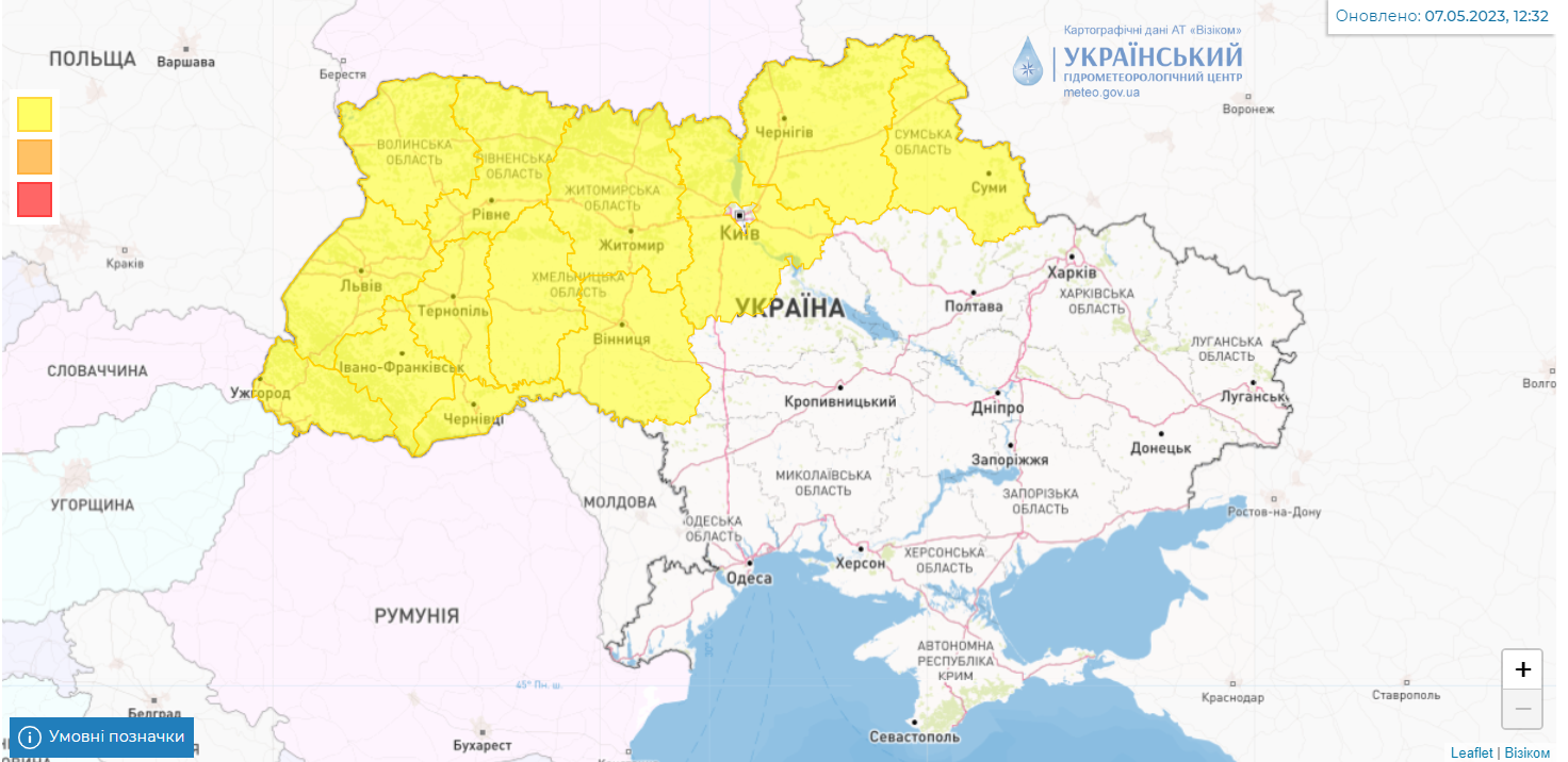 Новини Хмельницького - фото з Знову заморозки, холод та дощі: прогноз погоди на 8-14 травня по Хмельниччині