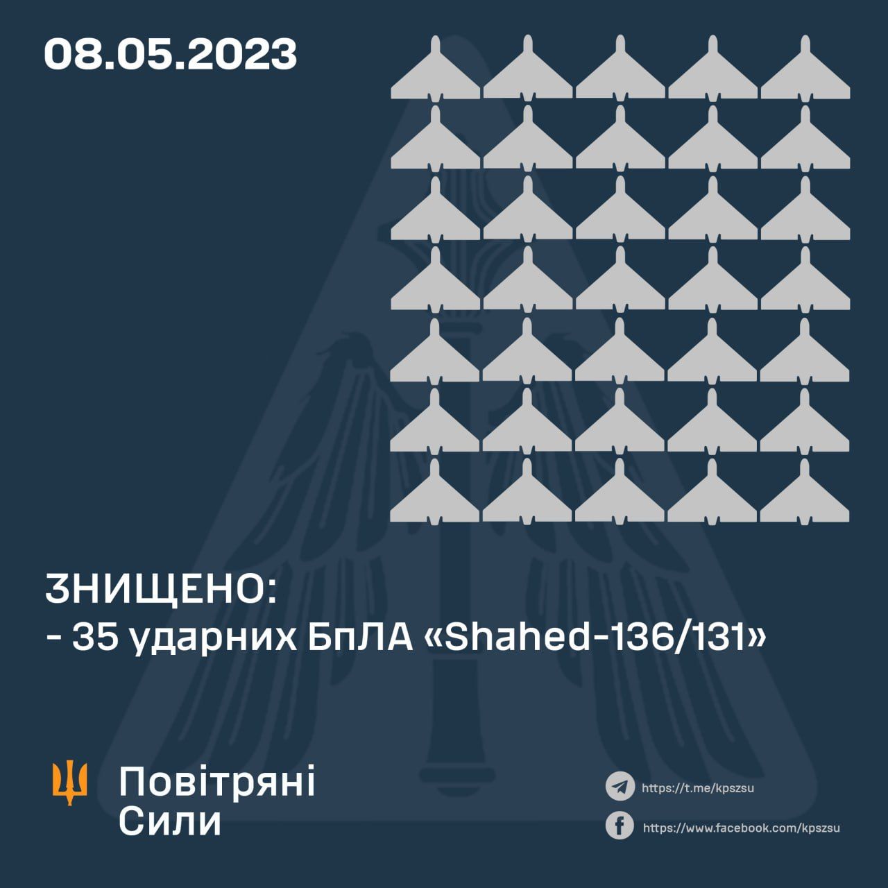 Новини Хмельницького - фото з Нічна атака України 8 травня: росіяни обстріляли Київщину та Одещину
