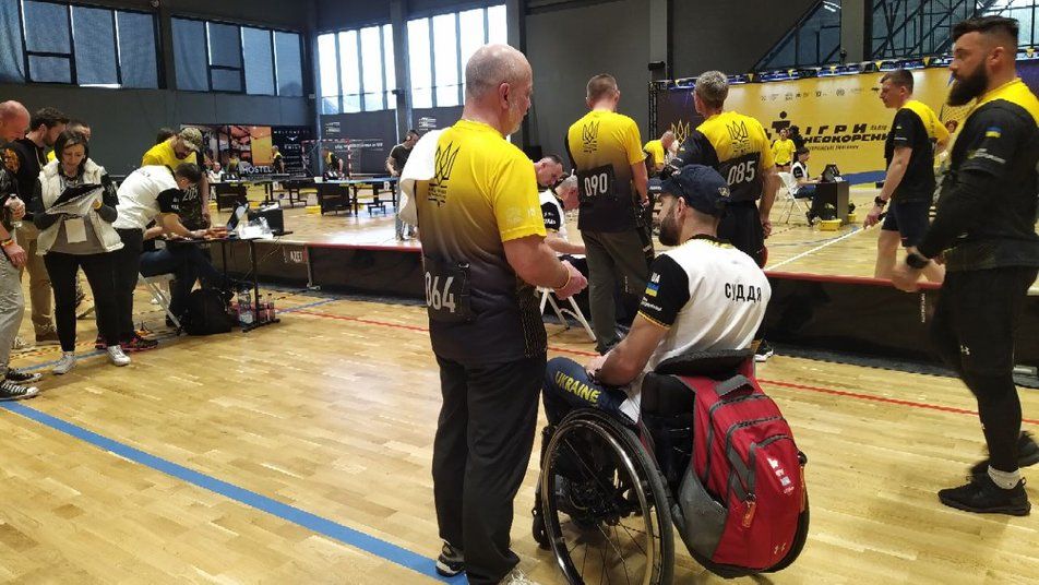 Новини Хмельницького - фото з Тероборонівець з Хмельниччини приїхав на “Ігри нескорених” з передової та здобув дві нагороди