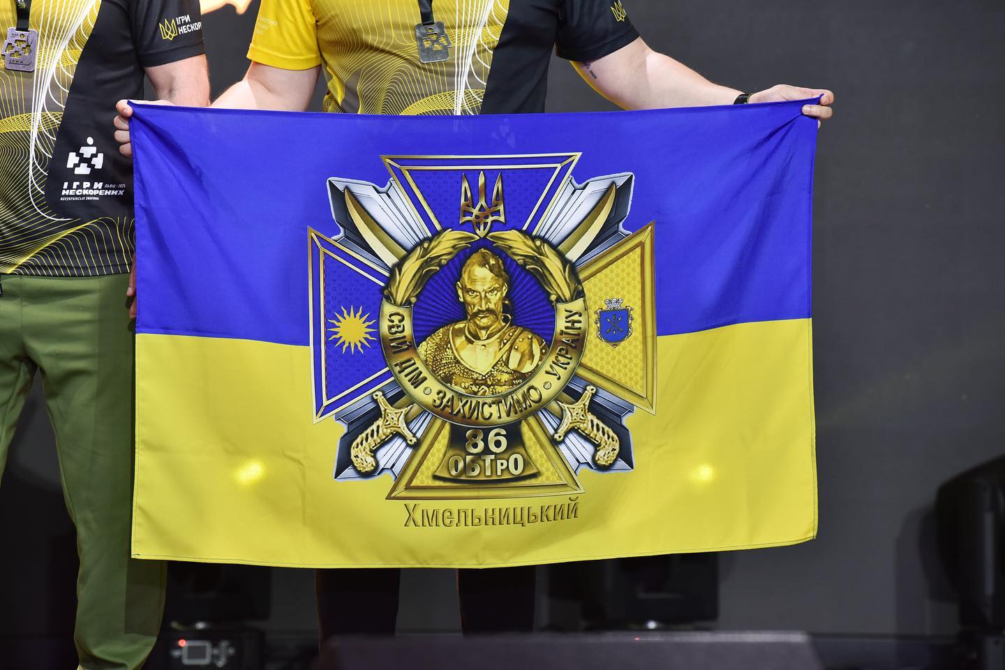 Новини Хмельницького - фото з Тероборонівець з Хмельниччини приїхав на “Ігри нескорених” з передової та здобув дві нагороди