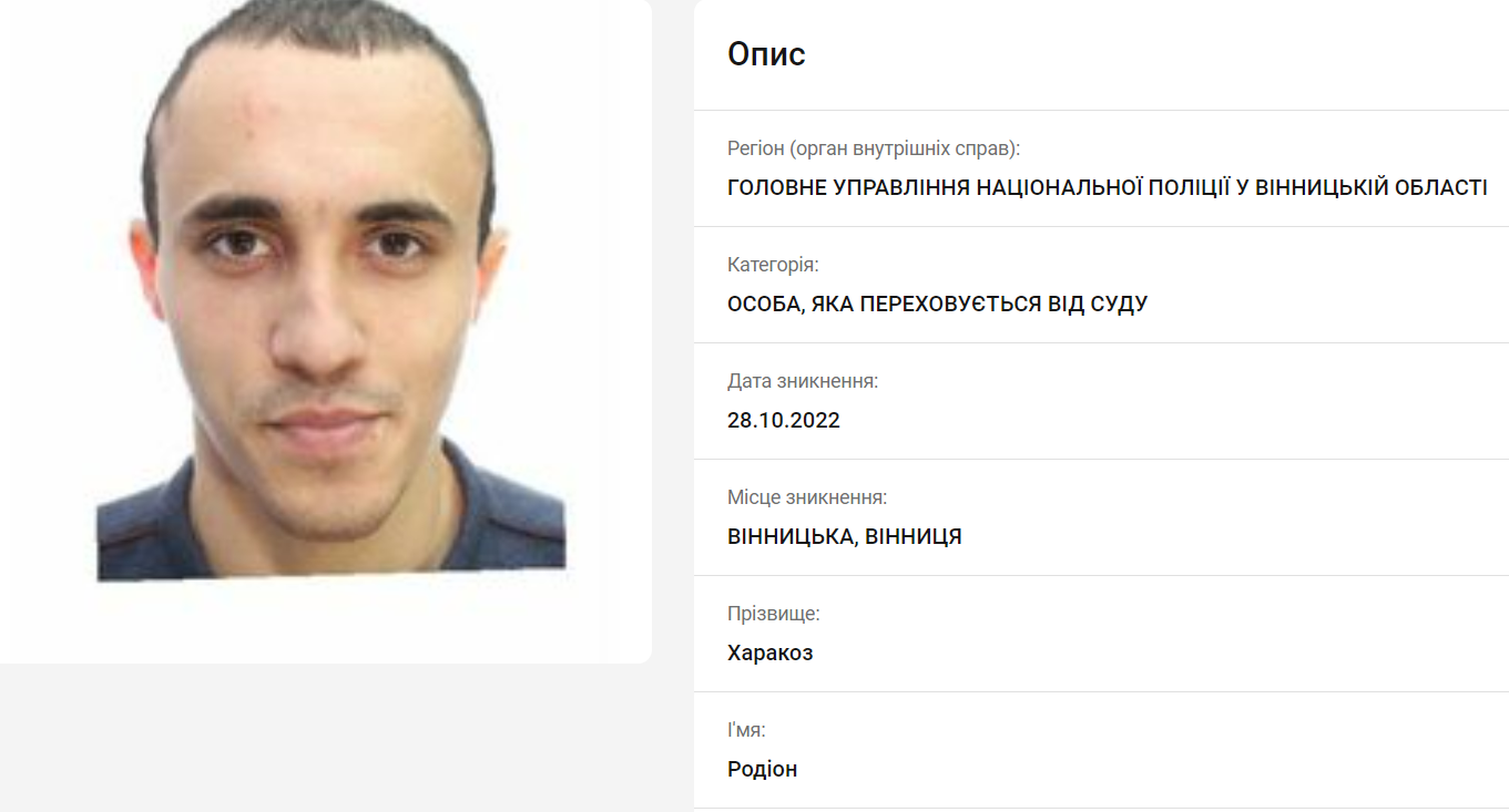 Новини Вінниці - фото з Тікають від покарання: на Вінниччині оголосили в розшук трьох злочинців