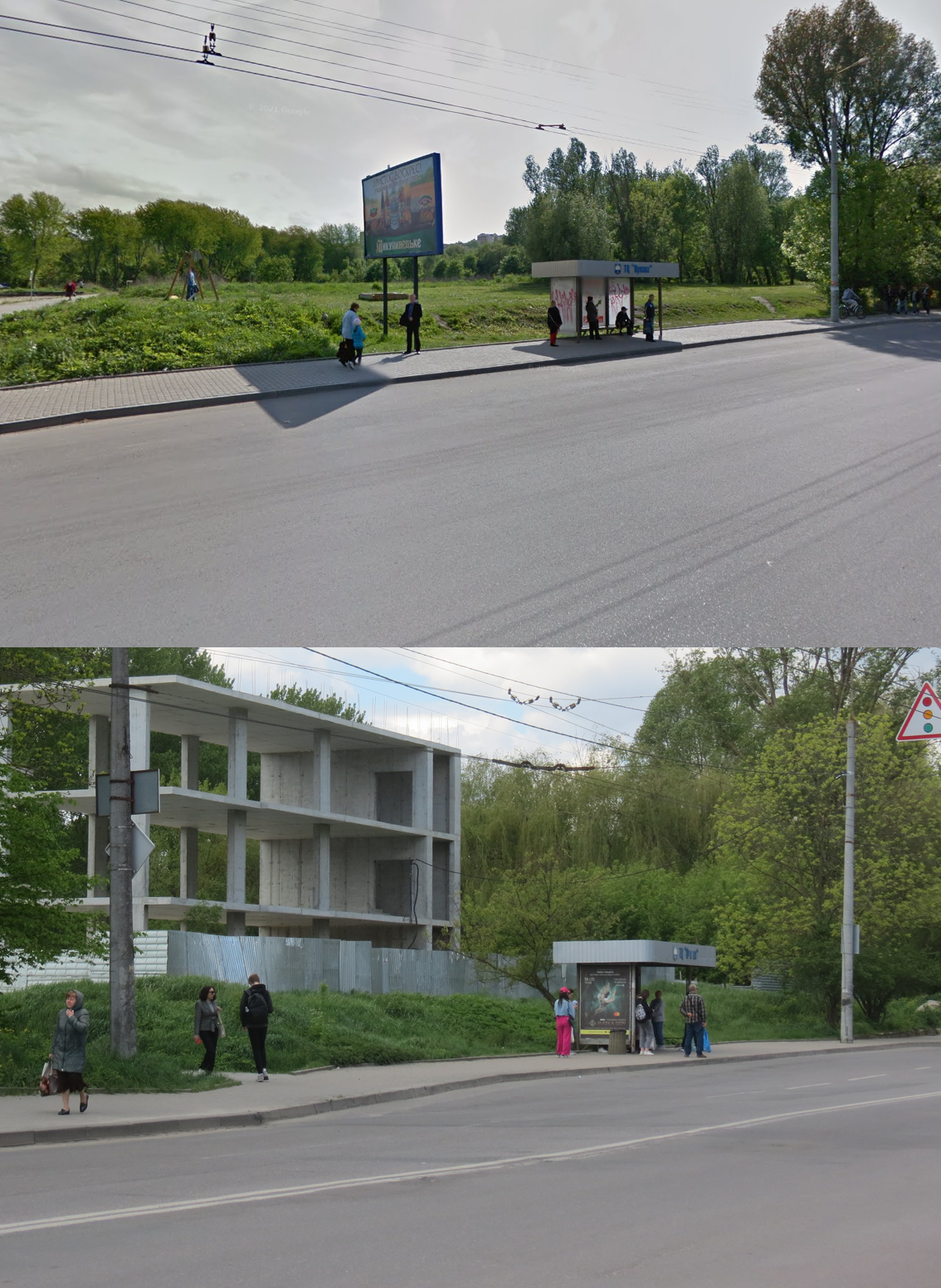 Новини Тернополя - фото з З’явились нові МАФи, багатоповерхівки, а дерев поменшало: як змінилась вулиця Торговиця