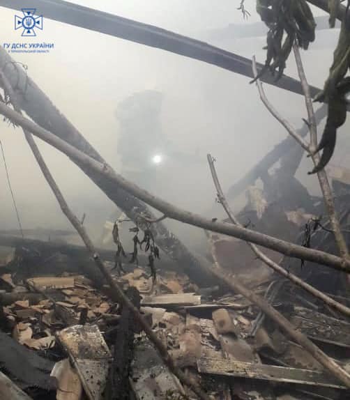 Новини Тернополя - фото з На Чортківщині вогонь охопив три будівлі