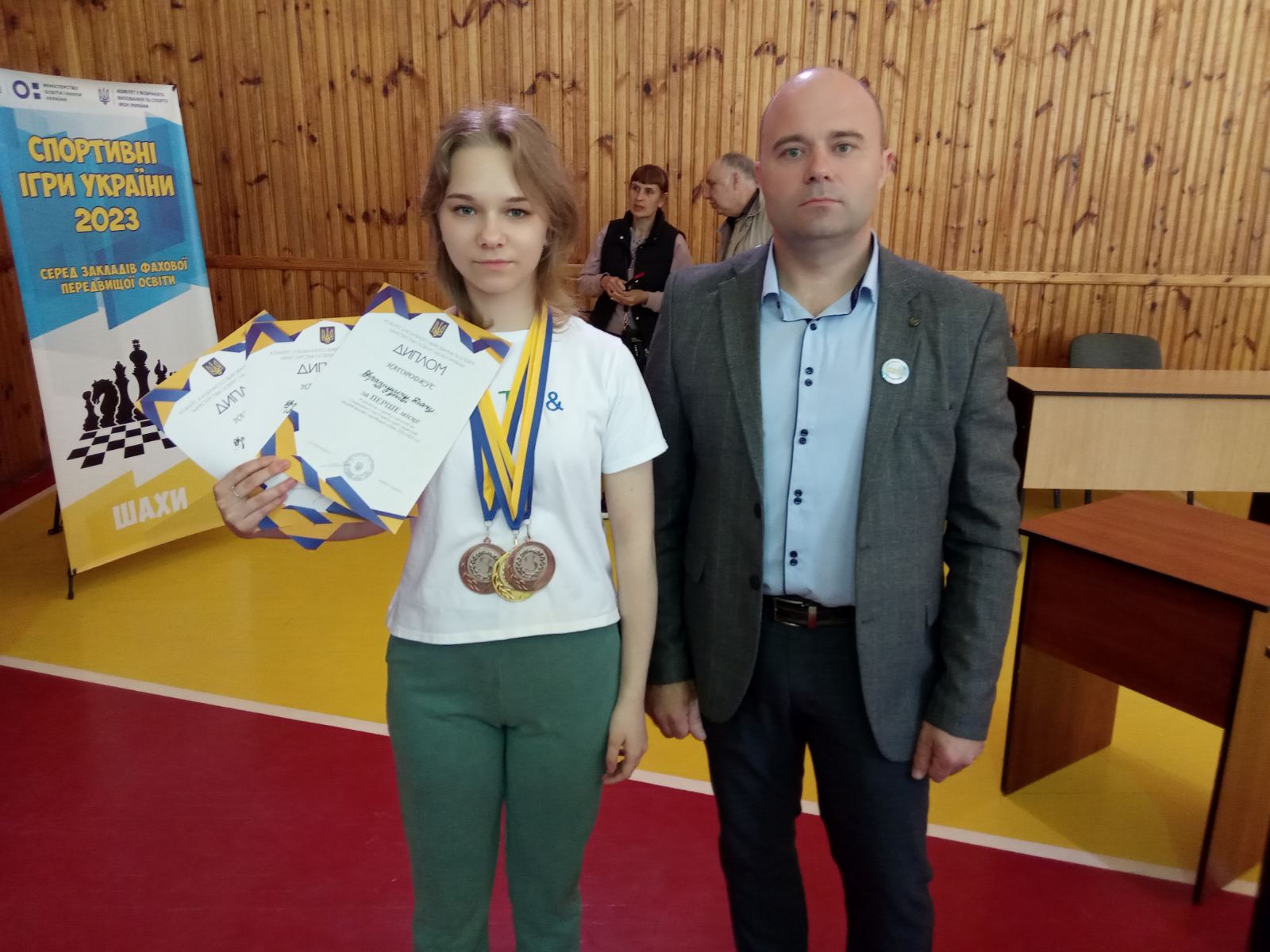 Новини Вінниці - фото з Золотий хет-трик Іванни Свинарчук. Наші шахісти відзначилися на спортивних іграх України