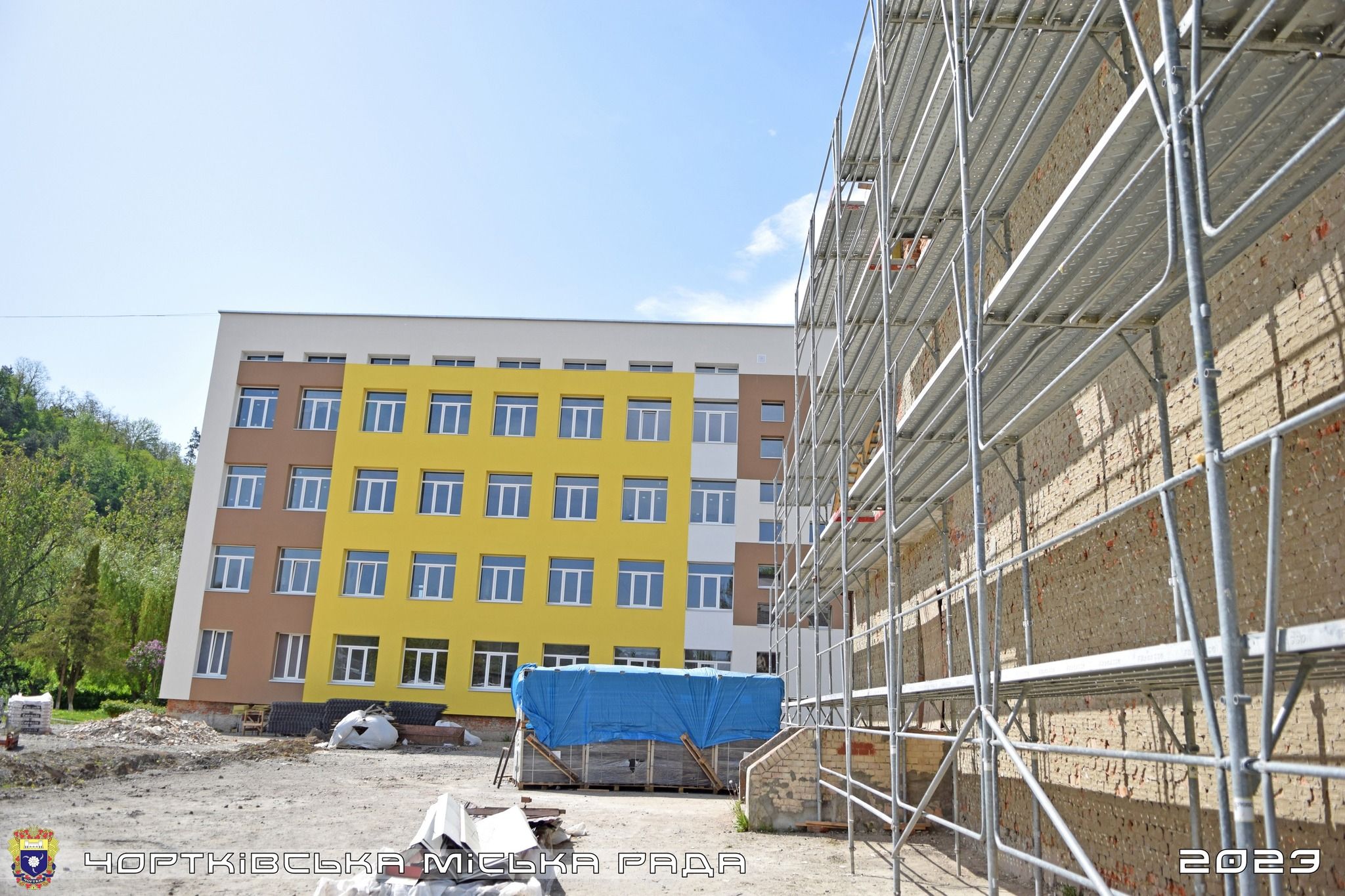 Новини Тернополя - фото з У Чортківській школі №7 виконують ремонт на 25 мільйонів гривень