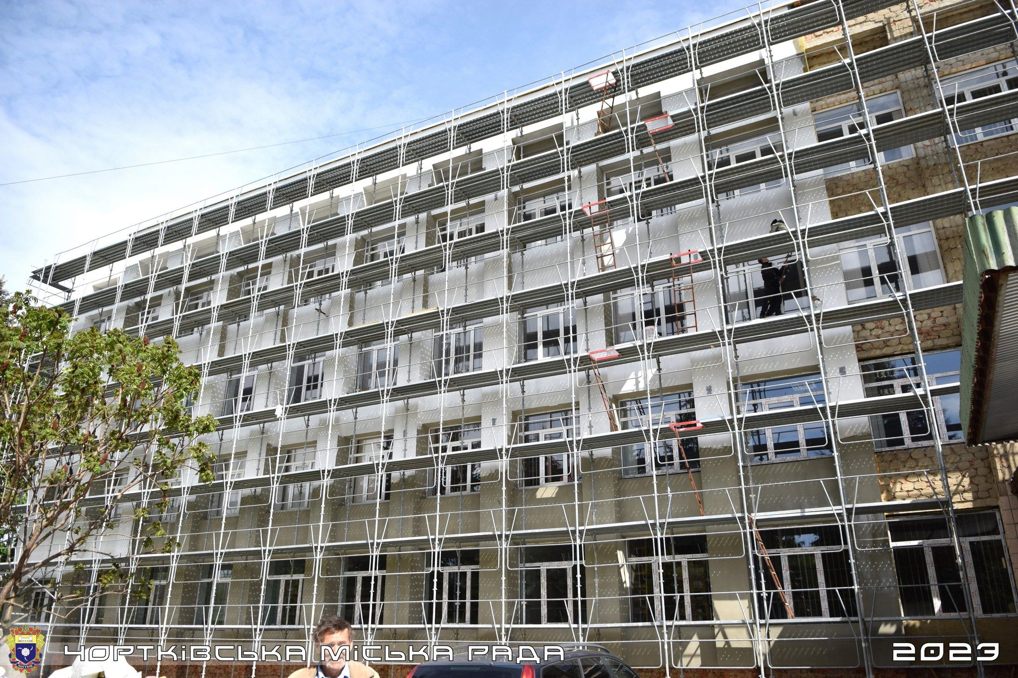 Новини Тернополя - фото з У Чортківській школі №7 виконують ремонт на 25 мільйонів гривень