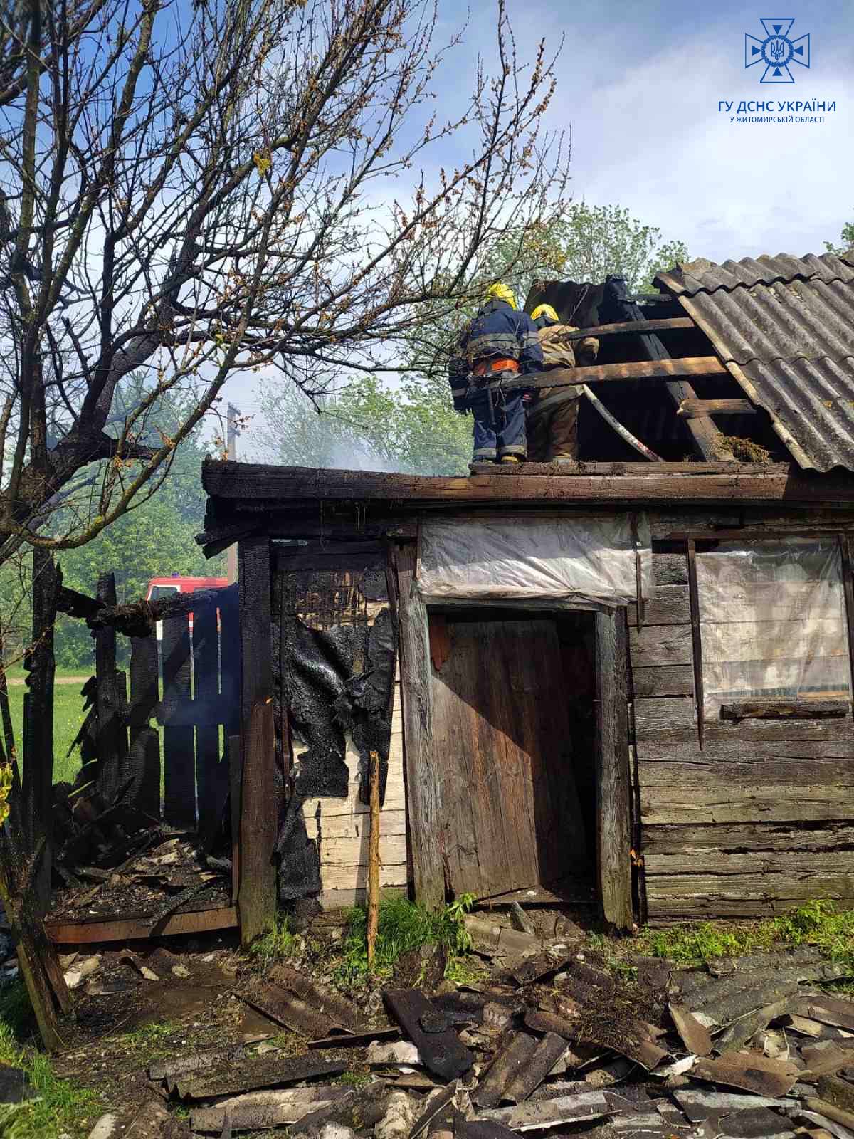 Новини Житомира - фото з 10 пожеж минулої доби гасили на Житомирщині