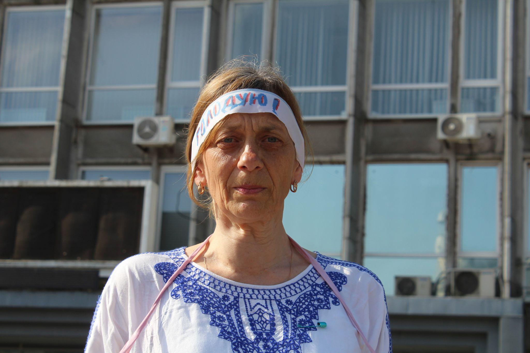 Новини Вінниці - фото з У Вінниці жінка оголосила голодування. В чому причина?