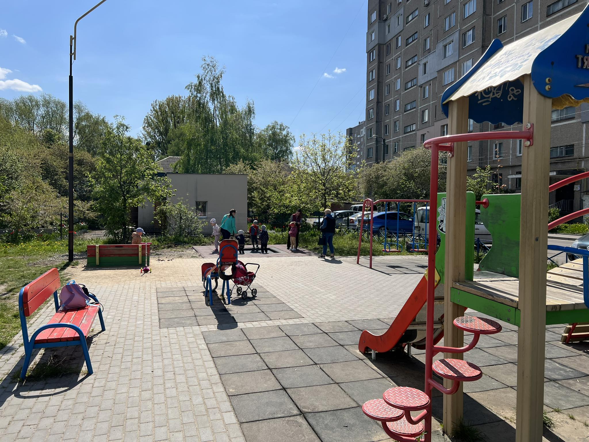 Новини Вінниці - фото з В Тяжилові облаштували батут. Що ще тут зробили у рамках «Бюджету громадських ініціатив»?