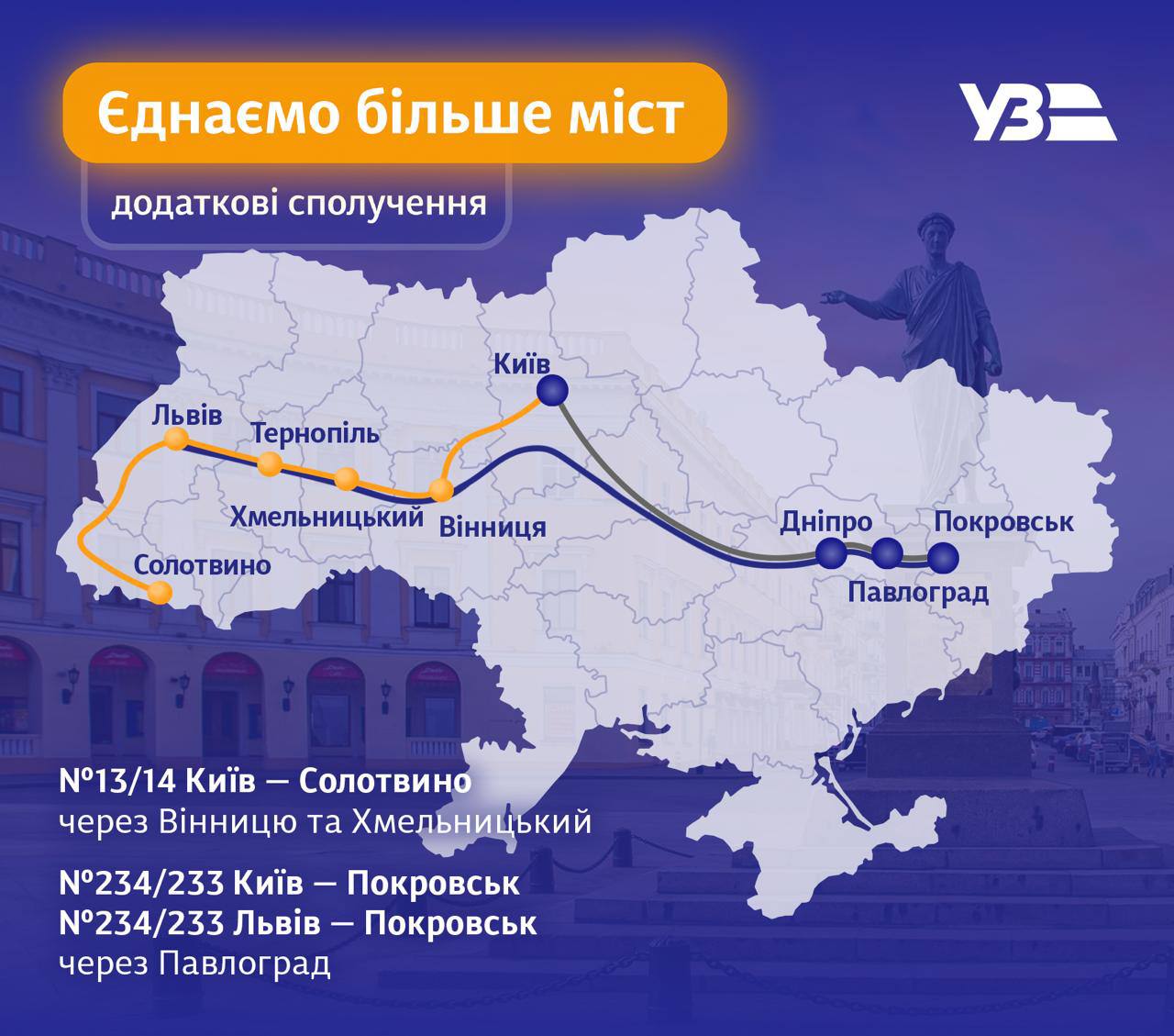 Новини Козятина - фото з Укрзалізниця запроваджує новий графік руху поїздів на літній сезон з 10 червня
