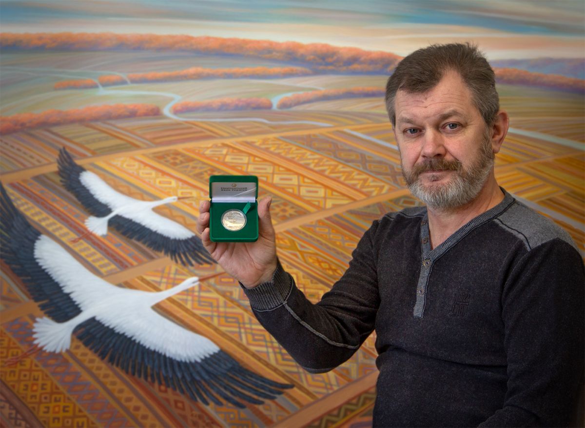 Новини Тернополя - фото з Картини художника з Тернопільщини Олега Шупляка вдруге прикрасили монети НБУ