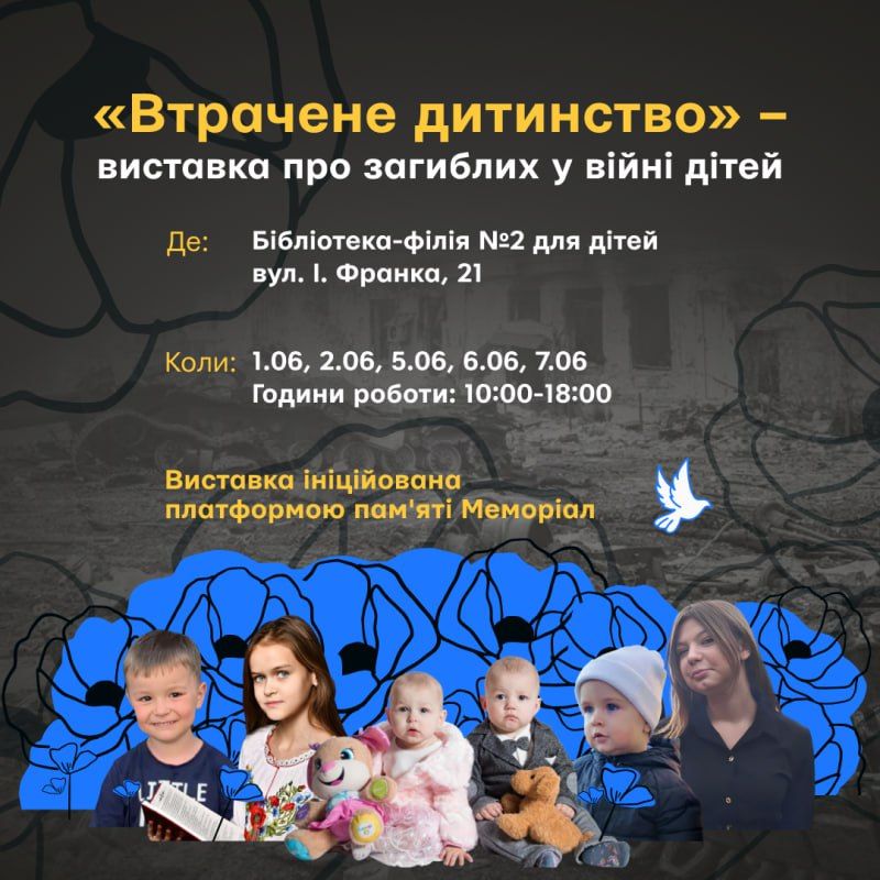 Новини Тернополя - фото з День захисту дітей в умовах війни: чим дивуватимуть малечу Тернополя і як потрапити на заходи