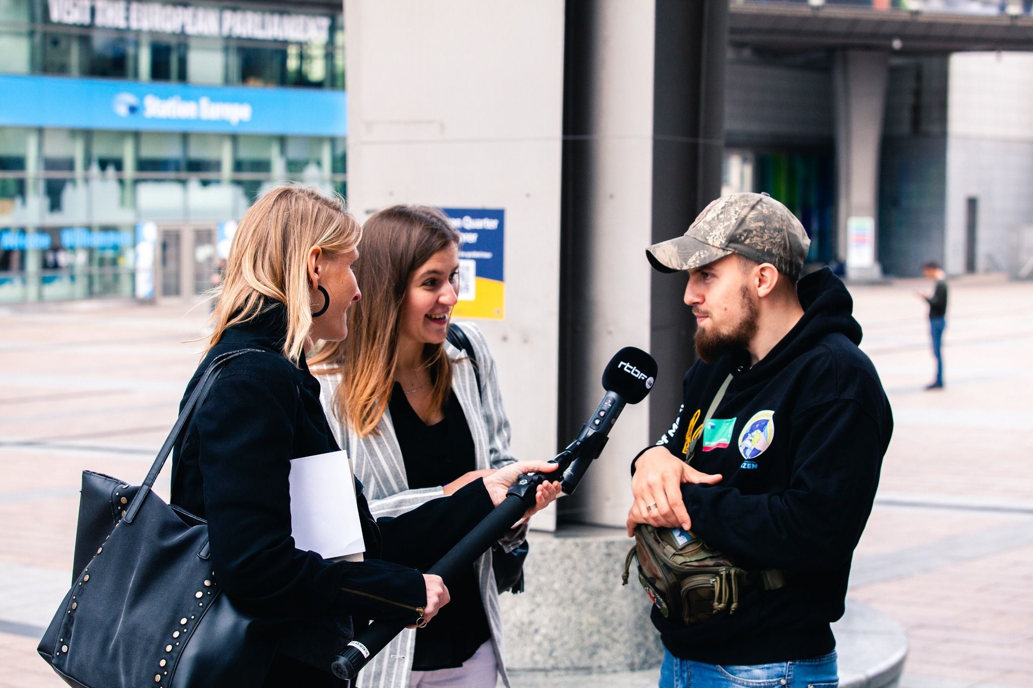 Новини Вінниці - фото з «Брюссельська двадцяточка». Під час забігу знімав культю, а після — зустрівся з військовими НАТО