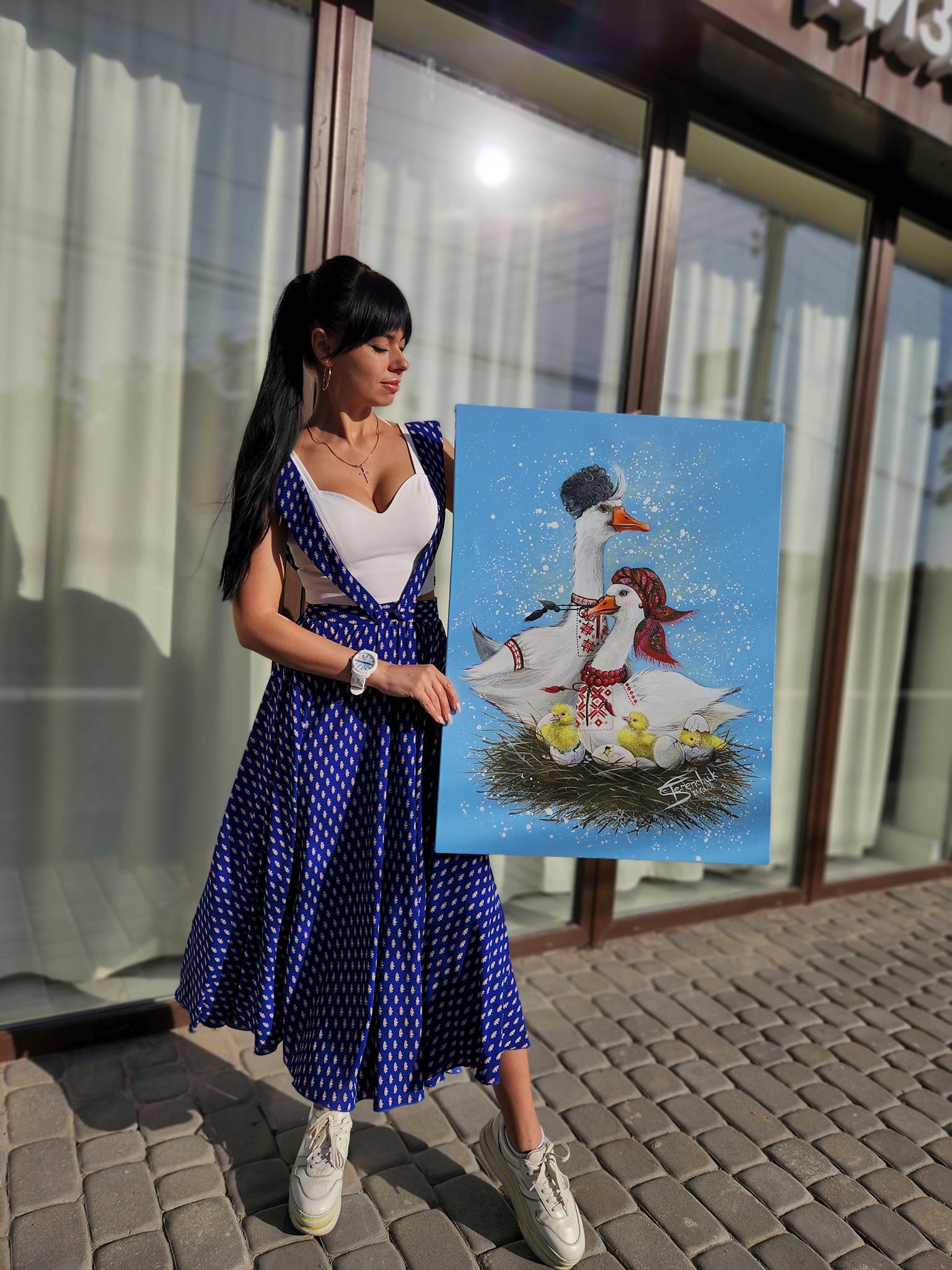 Новини Вінниці - фото з Запатентованих гусаків Світлани Теренчук плагіатять вже й за кордоном. Як відстоює авторські права?