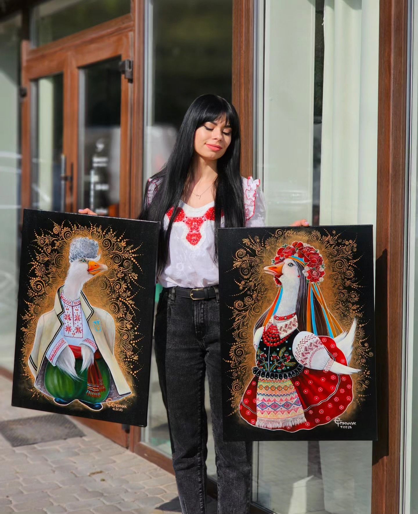 Новини Вінниці - фото з Запатентованих гусаків Світлани Теренчук плагіатять вже й за кордоном. Як відстоює авторські права?