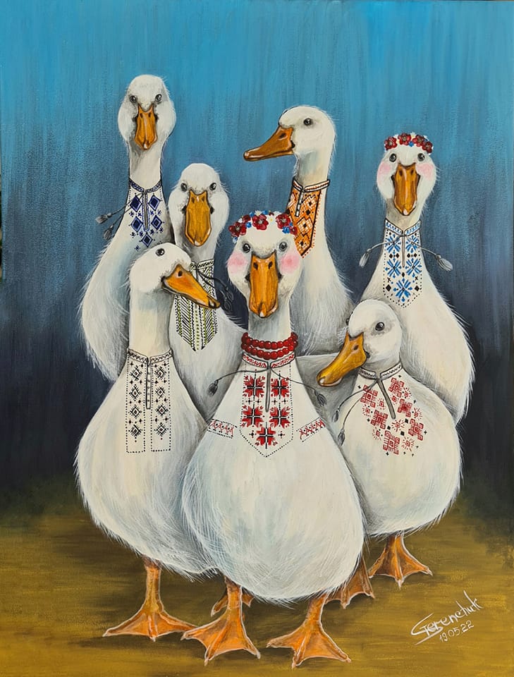 Новини Вінниці - фото з Запатентованих гусаків Світлани Теренчук плагіатять вже й за кордоном. Як відстоює авторські права?