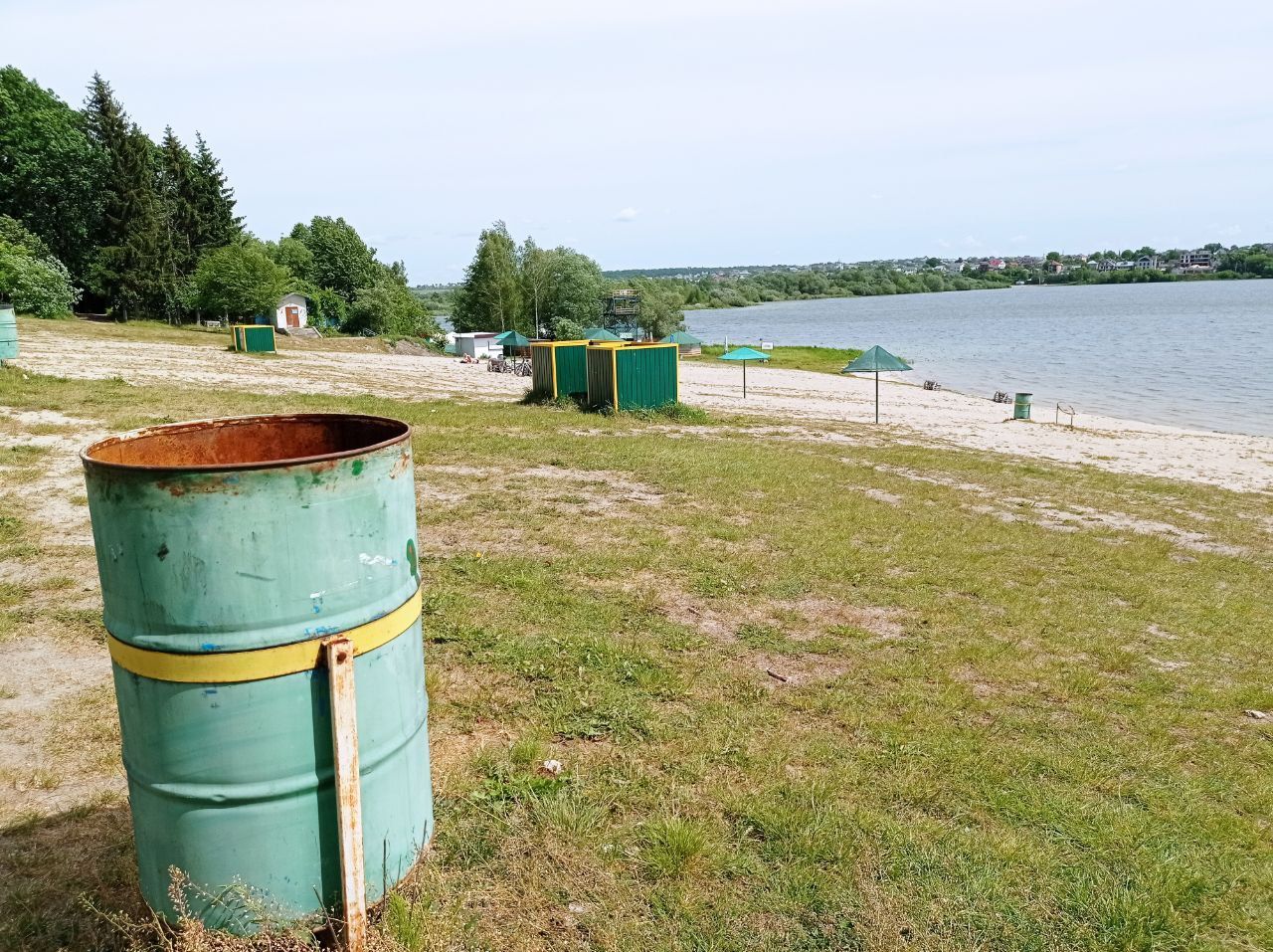 Новини Тернополя - фото з Як тернопільські пляжі підготували до купального сезону? Ми перевірили