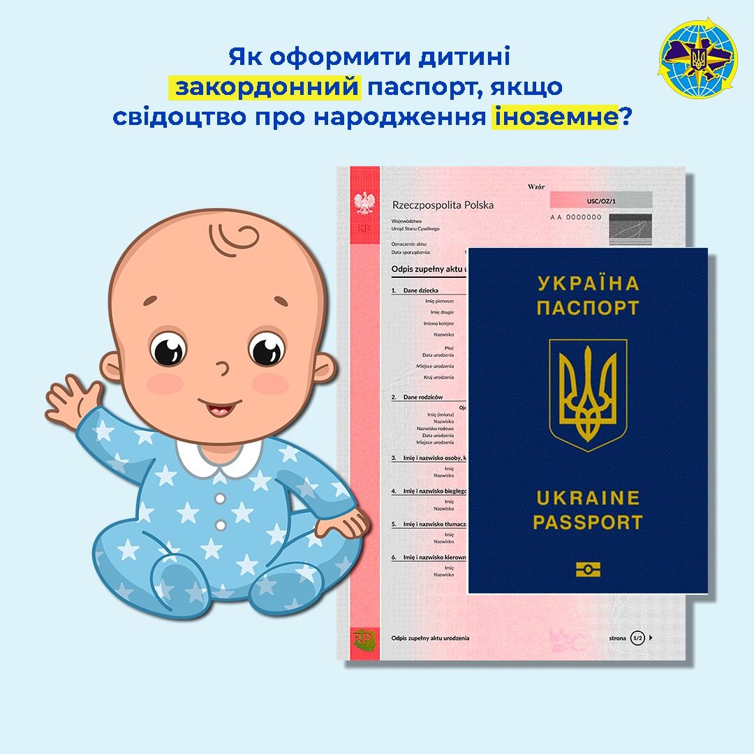 Новини Тернополя - фото з Як тернополянкам отримати для дітей закордонний паспорт в іншій країні: роз'яснення фахівців
