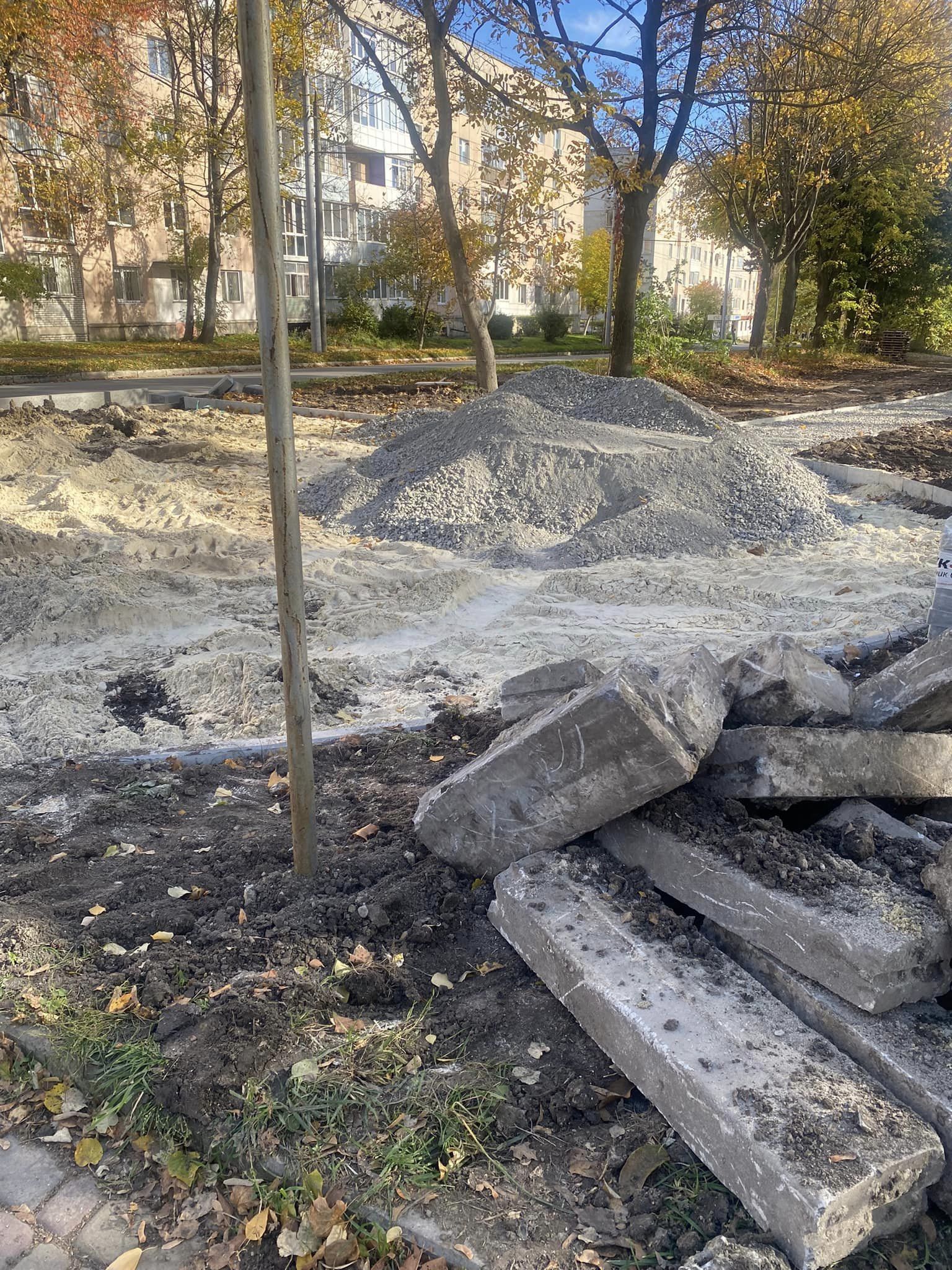 Новини Тернополя - фото з Колись хотіли ринок, але на «Східному» з’явився сквер. Як вдалося добитися і скільки це коштувало?