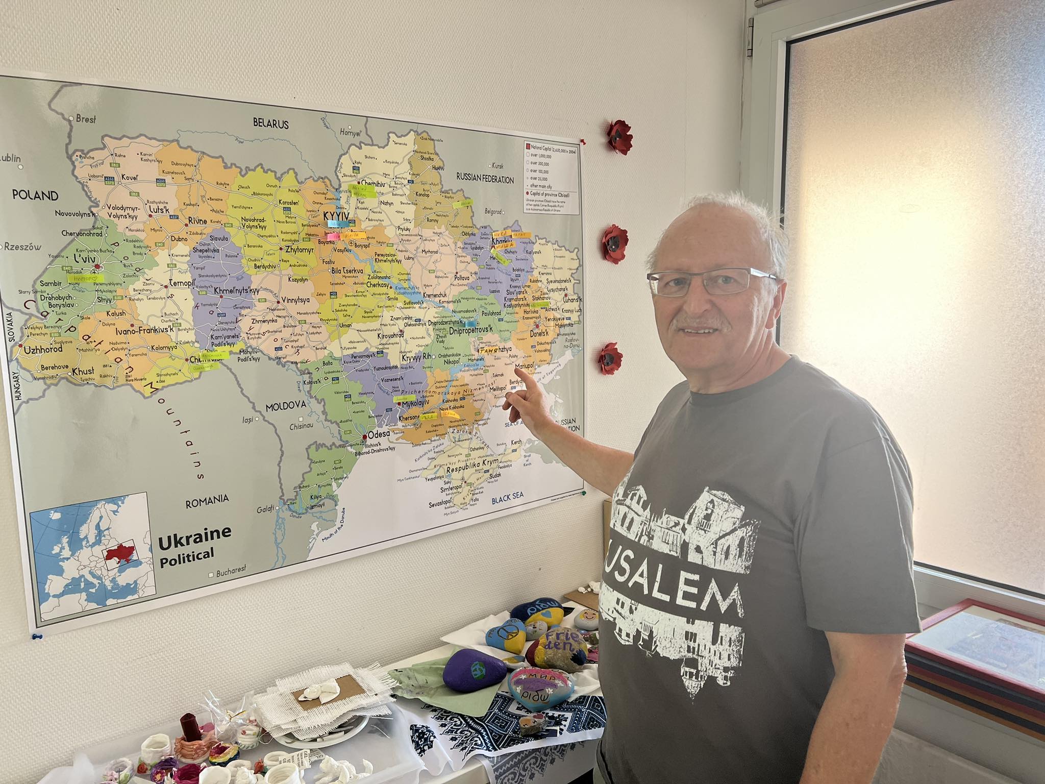 Новини Вінниці - фото з «Вони — мої українці». Як в Німеччині чоловік з вінницьким корінням допомагає українським біженцям