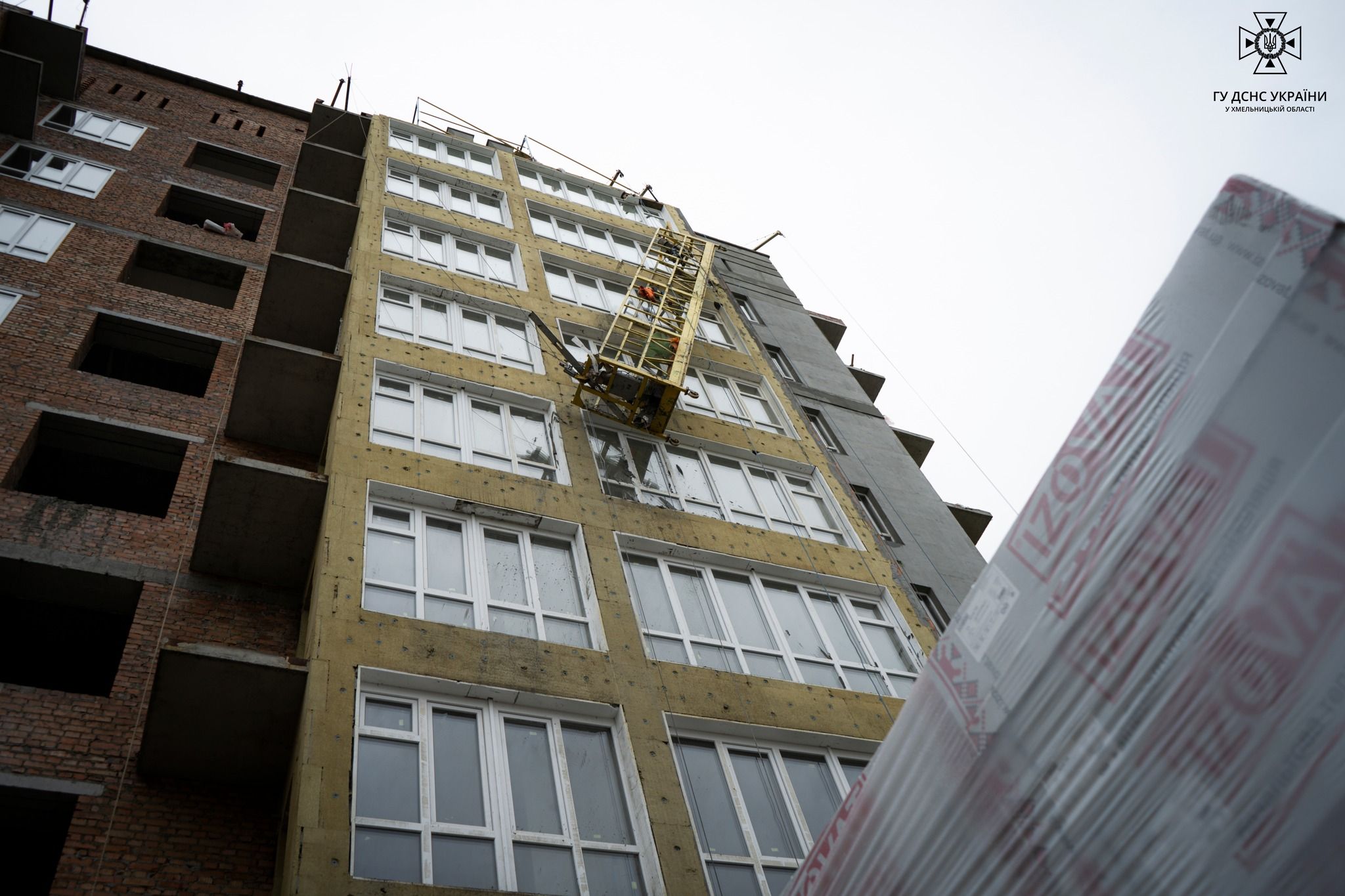 Новини Хмельницького - фото з На будівництві в Дубовому обірвалася люлька з робітниками (ДОПОВНЕНО)