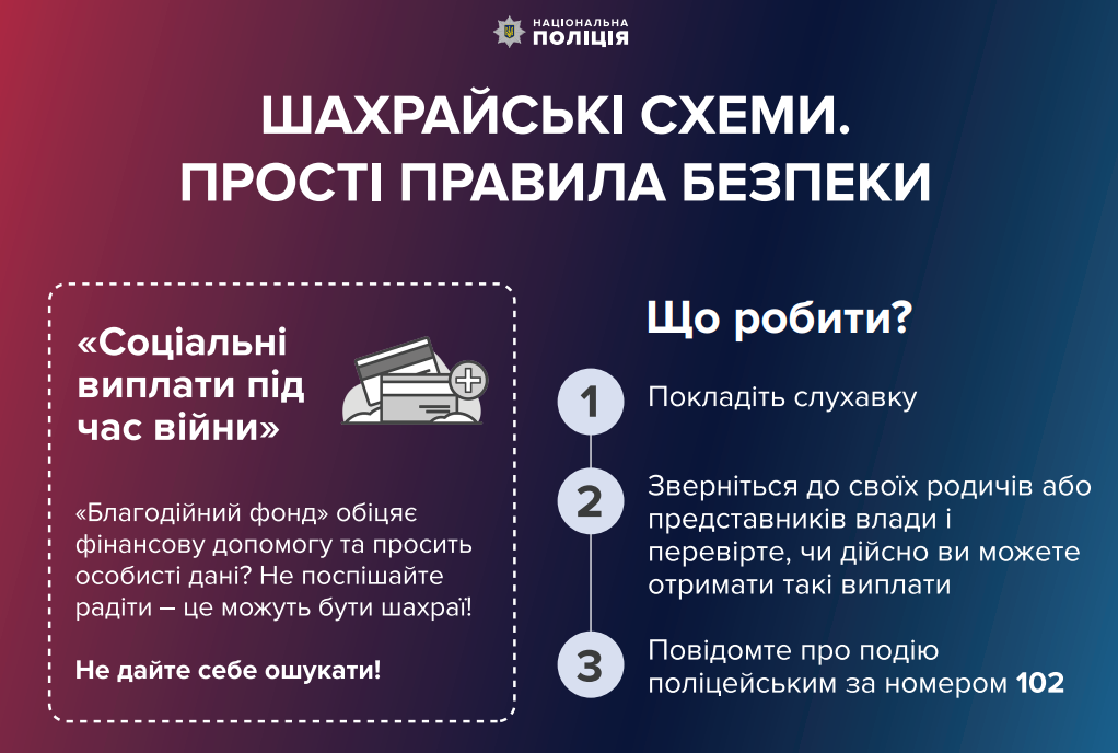 Новини Вінниці - фото з За півроку викрили понад тисячу шахраїв: як не стати жертвами злочинців? Поради від поліції