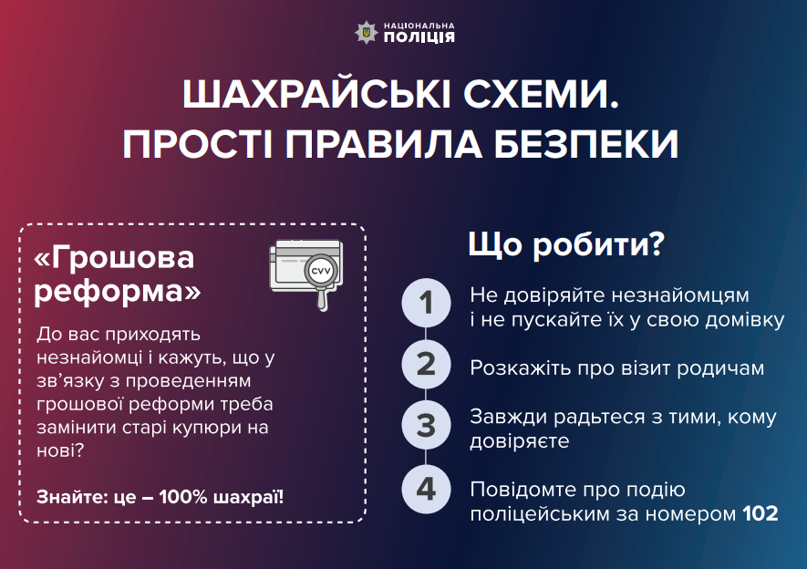 Новини Козятина - фото з Кажуть, що працівники банків або благодійних фондів та виманюють персональні дані. Поради поліції