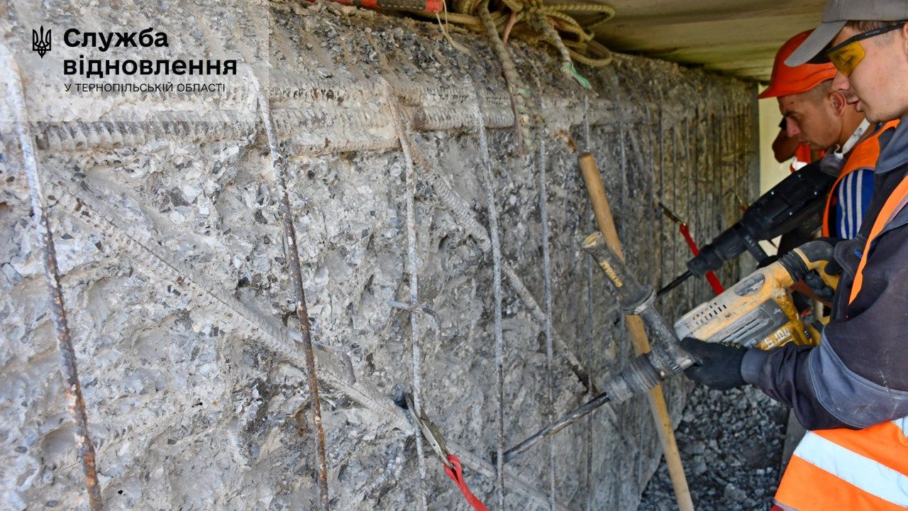 Новини Тернополя - фото з На Тернопільщині ремонтують другий за довжиною шляхопровід