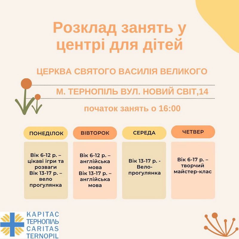 Новини Тернополя - фото з У Тернополі відкрили дитячий «Карітас»