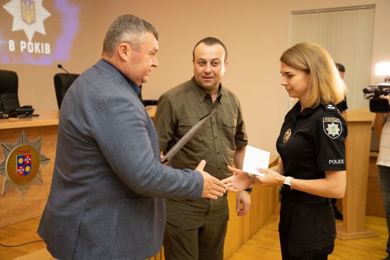 Новини Вінниці - фото з У Вінниці нагородили кращих поліцейських з нагоди Дня Національної поліції України