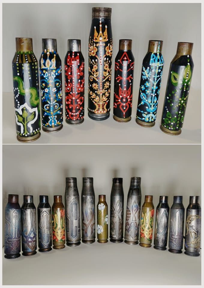 Новини Тернополя - фото з Перетворює залишки зброї на мистецтво: як тернополянка  Лілія Войцеховська допомагає захисникам