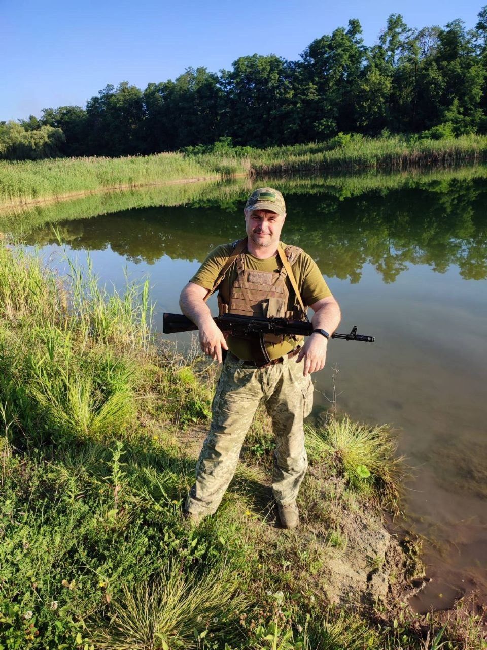 Новини Хмельницького - фото з Атомник з Нетішина Василь Марчук тримає оборону Бахмуту