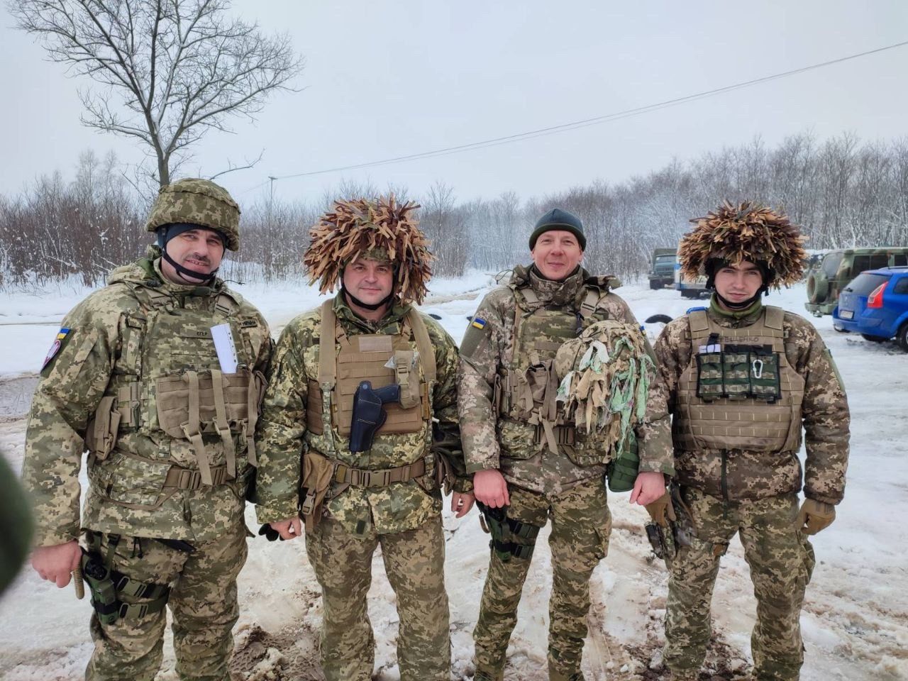 Новини Хмельницького - фото з Атомник з Нетішина Василь Марчук тримає оборону Бахмуту