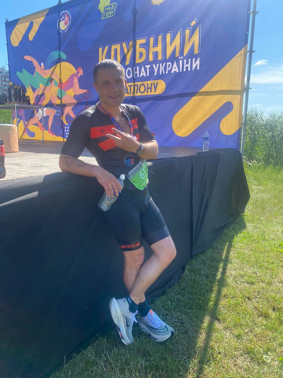 Новини Вінниці - фото з Президент обласної федерації триатлону Андрій Гальчинський став призером чемпіонату України