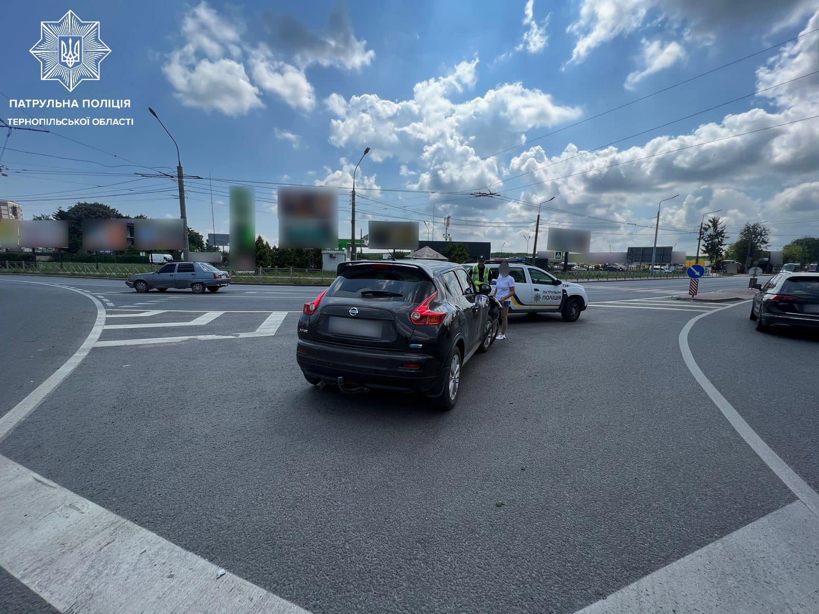 Новини Тернополя - фото з На Протасевича зіткнулися легківка і вантажівка — один з водіїв був нетверезим