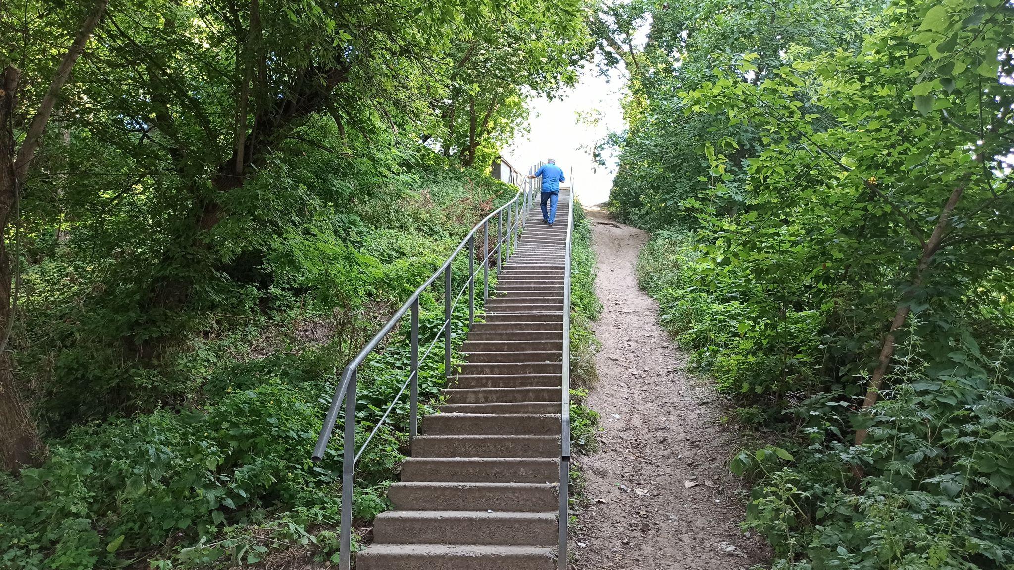 Новини Тернополя - фото з Оновили сходи неподалік «Циганки»: як виглядають зараз?