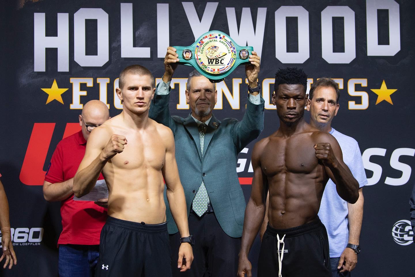 Новини Вінниці - фото з Вінницький боксер Сергій Богачук виграв чемпіонський бій нокаутом у першому раунді