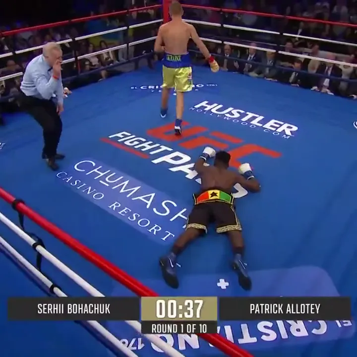 Новини Вінниці - фото з Вінницький боксер Сергій Богачук виграв чемпіонський бій нокаутом у першому раунді