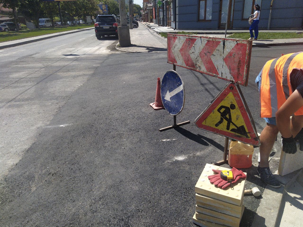 Новини Тернополя - фото з Мали зробити за три дні: скільки часу ремонтують вулицю Олени Теліги (колишня Чехова)