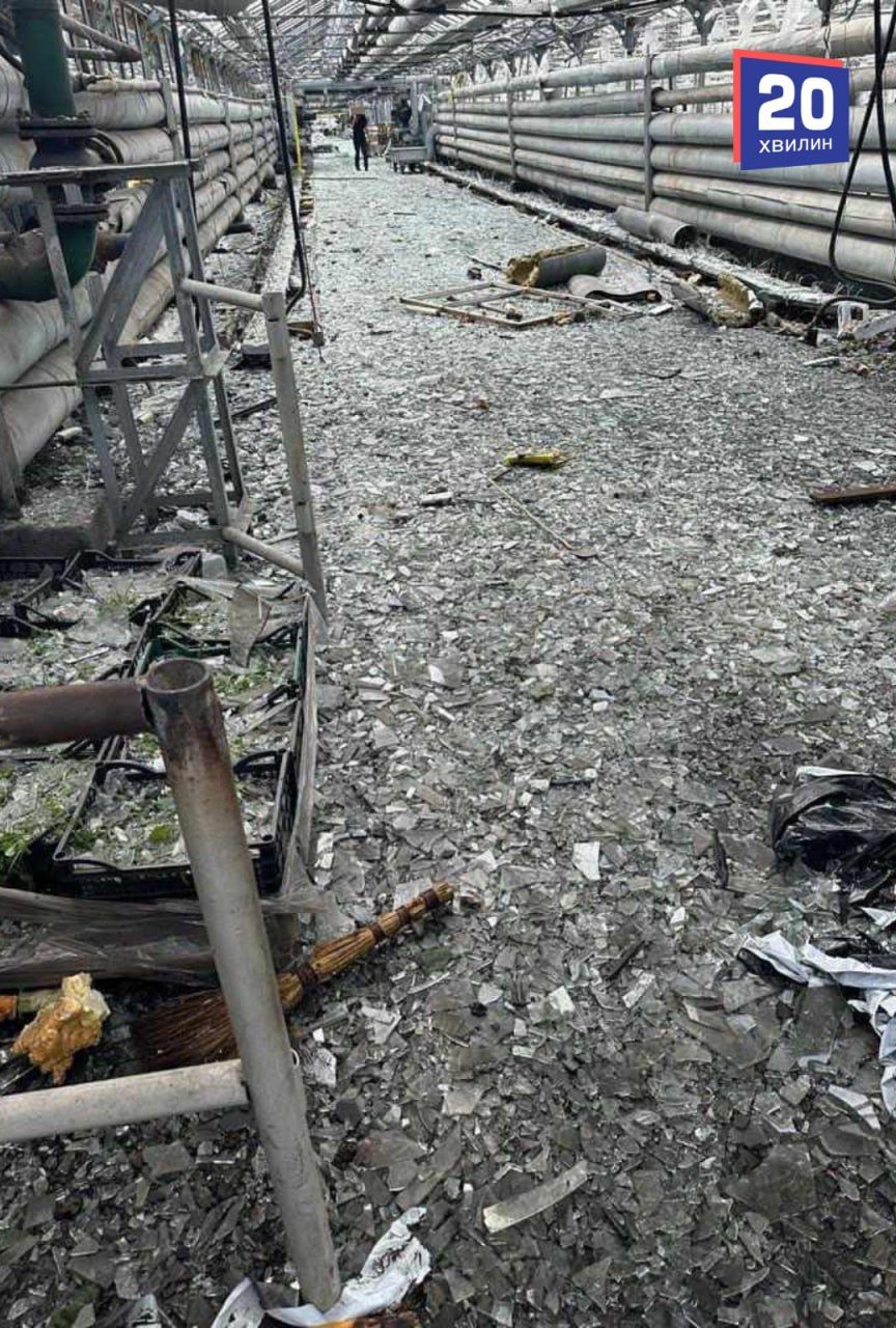 Новини Вінниці - фото з У теплицях та готельному комплексі, куди впали уламки збитих «Калібрів», постраждали п'ятеро людей