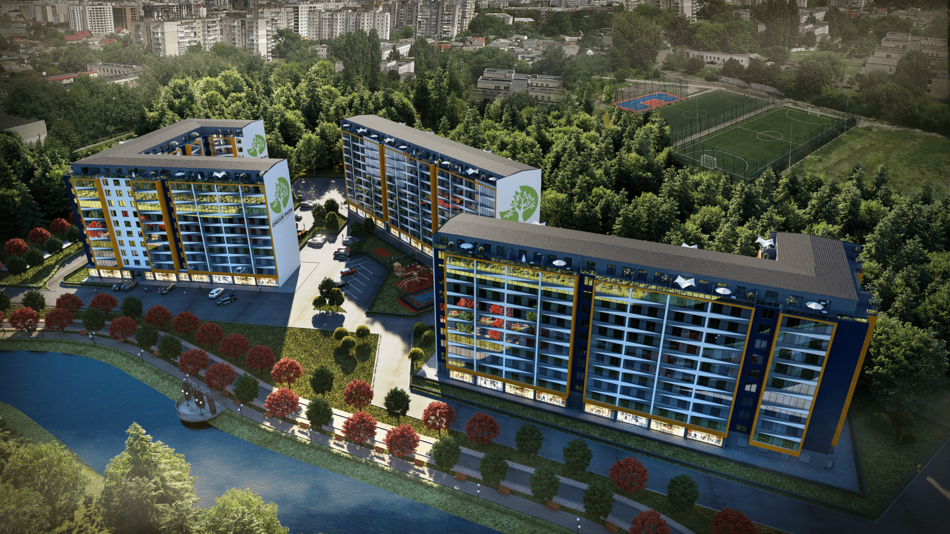 ЖК Dream Park (Дрим Парк), Хмельницкий – Цены на квартиры в новостройке от  застройщика КомфортБудПлюс | DIM.RIA